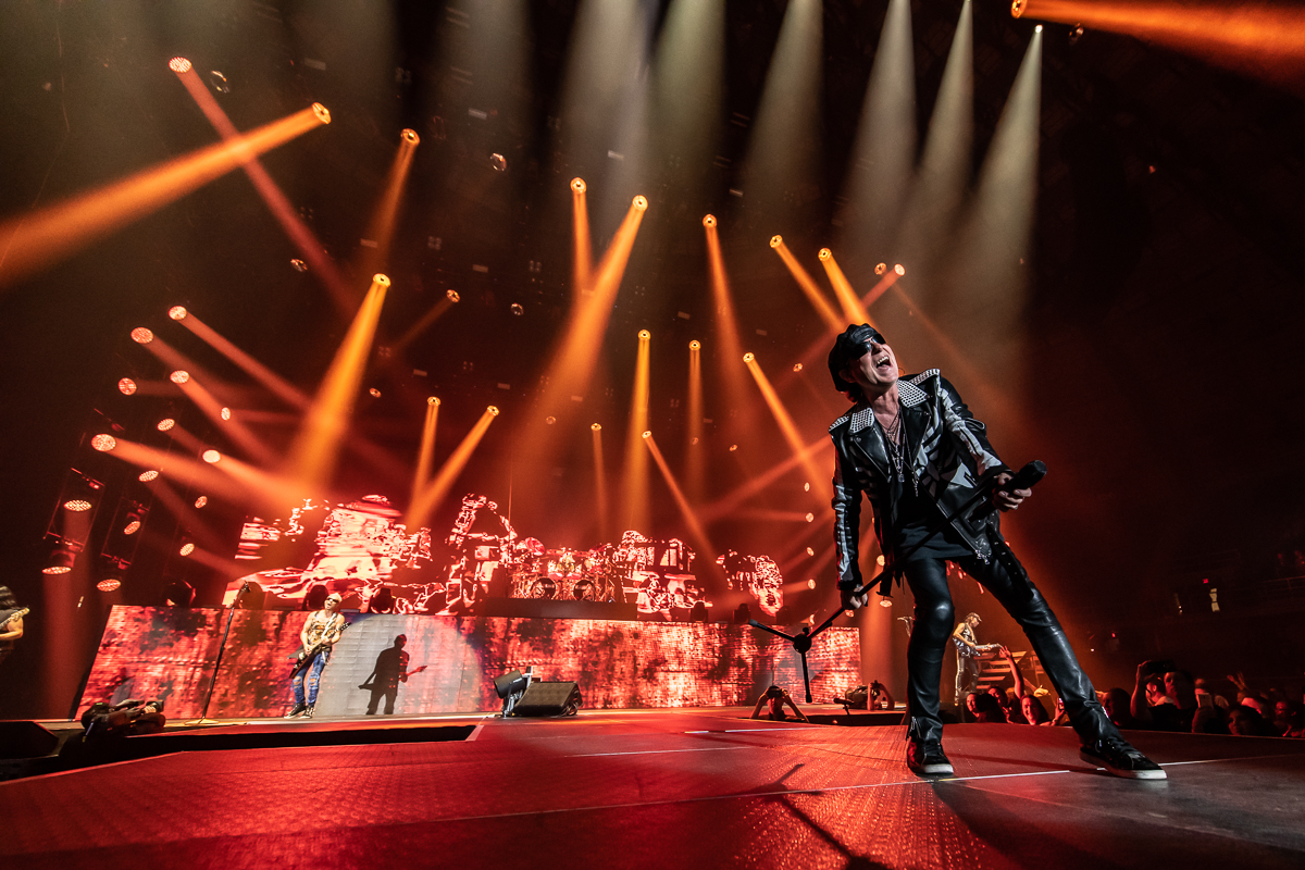 Scorpions at the Freeman Coliseum, San Antonio, TX 9/7/2018. © 2018 Stan Martin