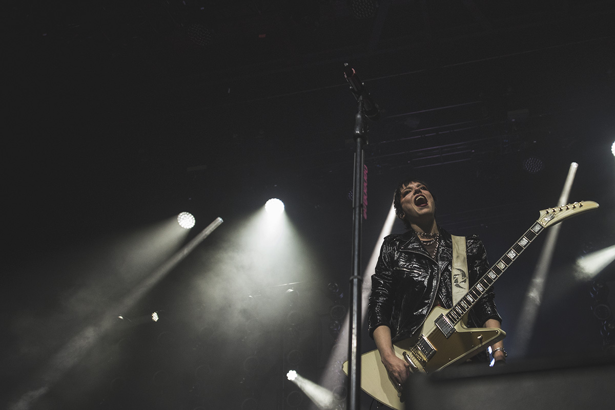 Halestorm at the 1st Bank Center, Broomfield, CO 11/30/2018. © 2018 Matt Kelley