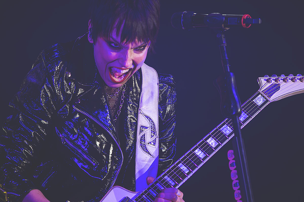Halestorm at the 1st Bank Center, Broomfield, CO 11/30/2018. © 2018 Matt Kelley