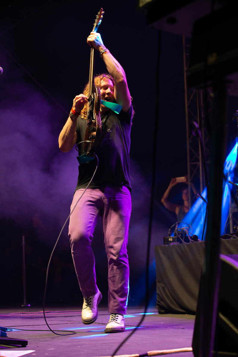 Ben Kweller at Blues on the Green, Zilker Park, Austin, TX 7/17/2019. © 2019 Jim Chapin Photography