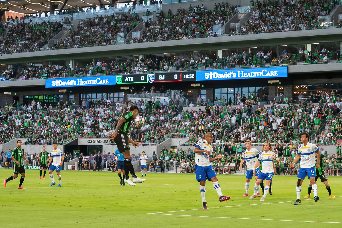 AUSTIN FC Vs San Jose Earthquakes, Austin, TX USA 19 Jun 2021