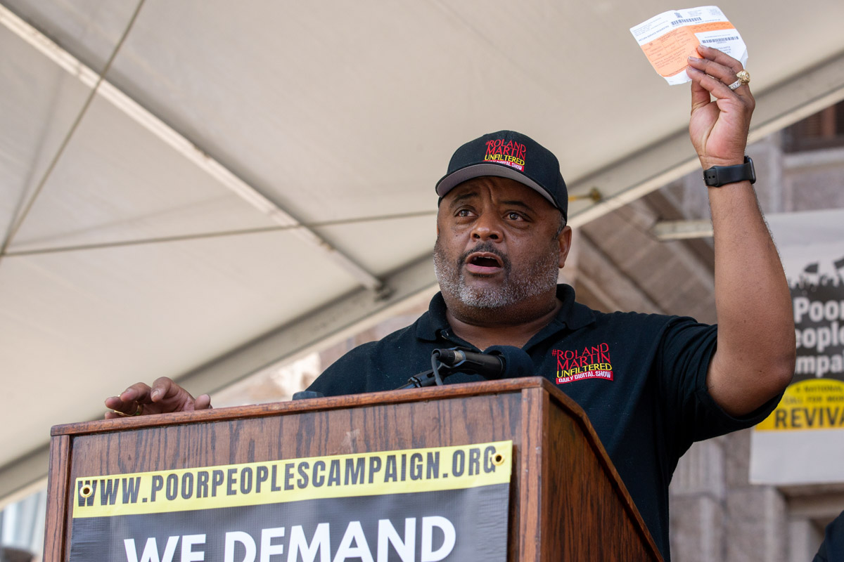 Georgetown to Austin March for Democracy Protest Rally