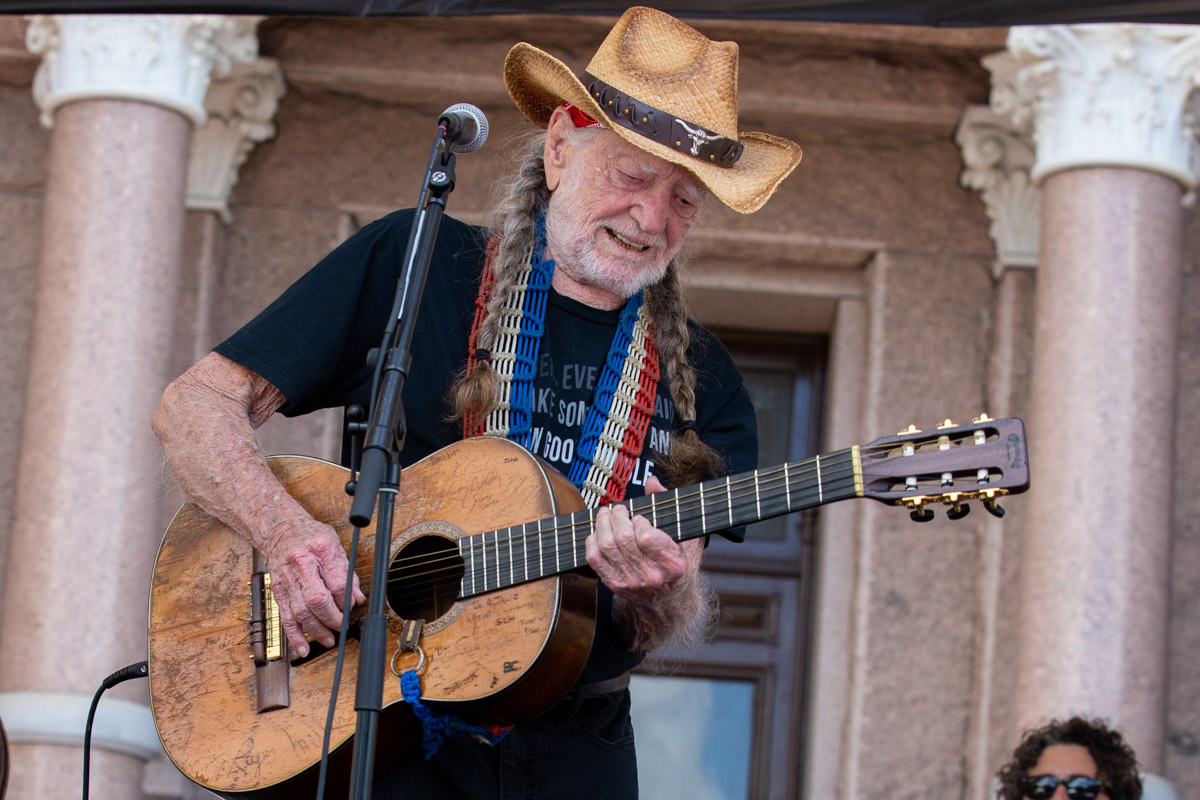 Georgetown to Austin March for Democracy Protest Rally