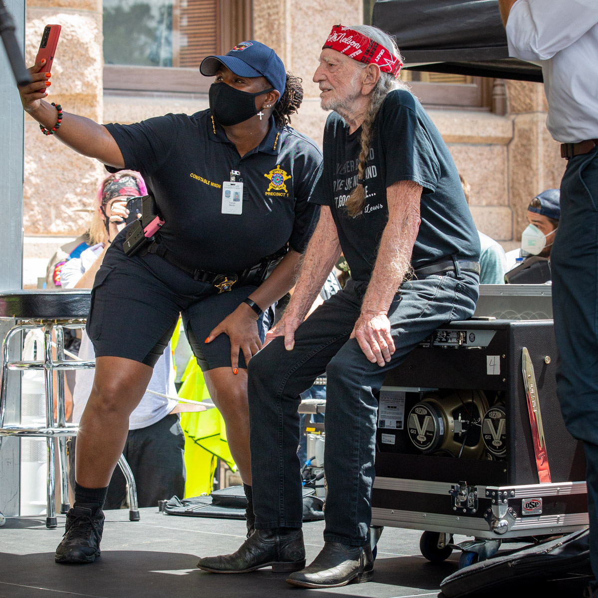 Georgetown to Austin March for Democracy Protest Rally