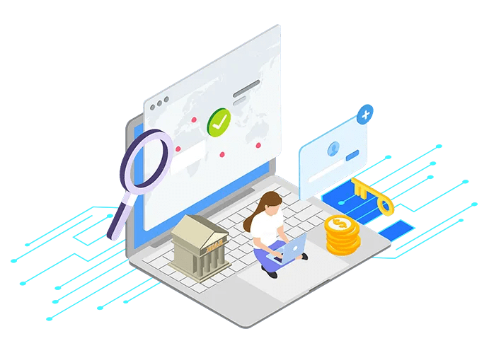 Login Smart Routing - Modern Abstract Art - Full HD