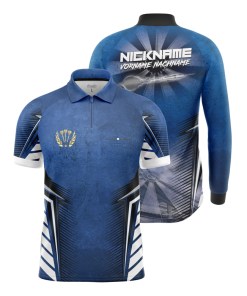 Darts Bundle Shirt + Jacke "ACRI" BLUE