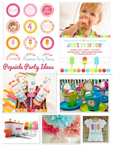 Summer Parties- Popsicle Party Ideas