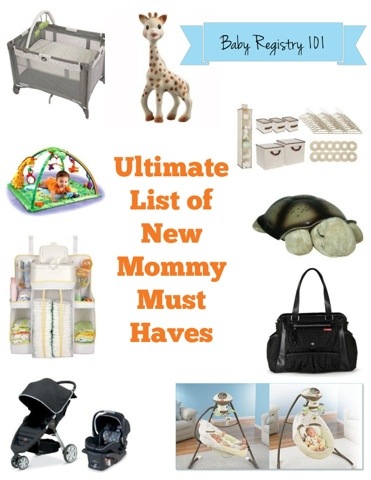 Baby Registry Essentials – List of Mommy Must Haves