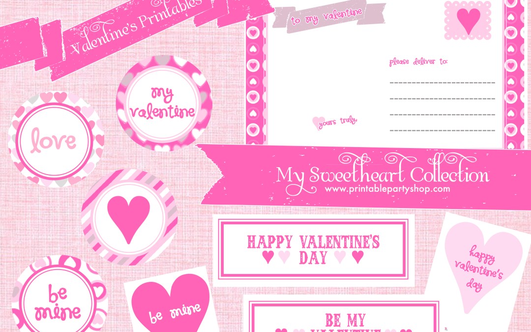 Free Valentine’s Day Printables! Valentine’s Day Party