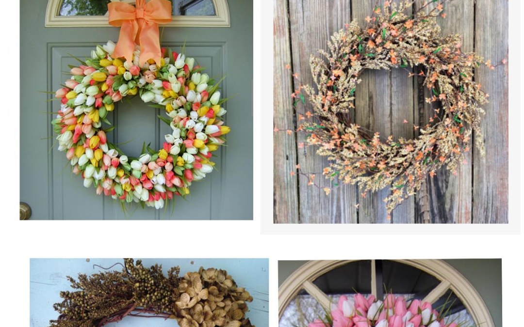 Spring Wreaths to Brighten Up Your Door