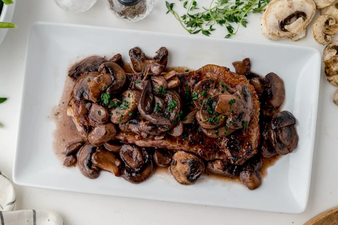 beef tips with mushrooms