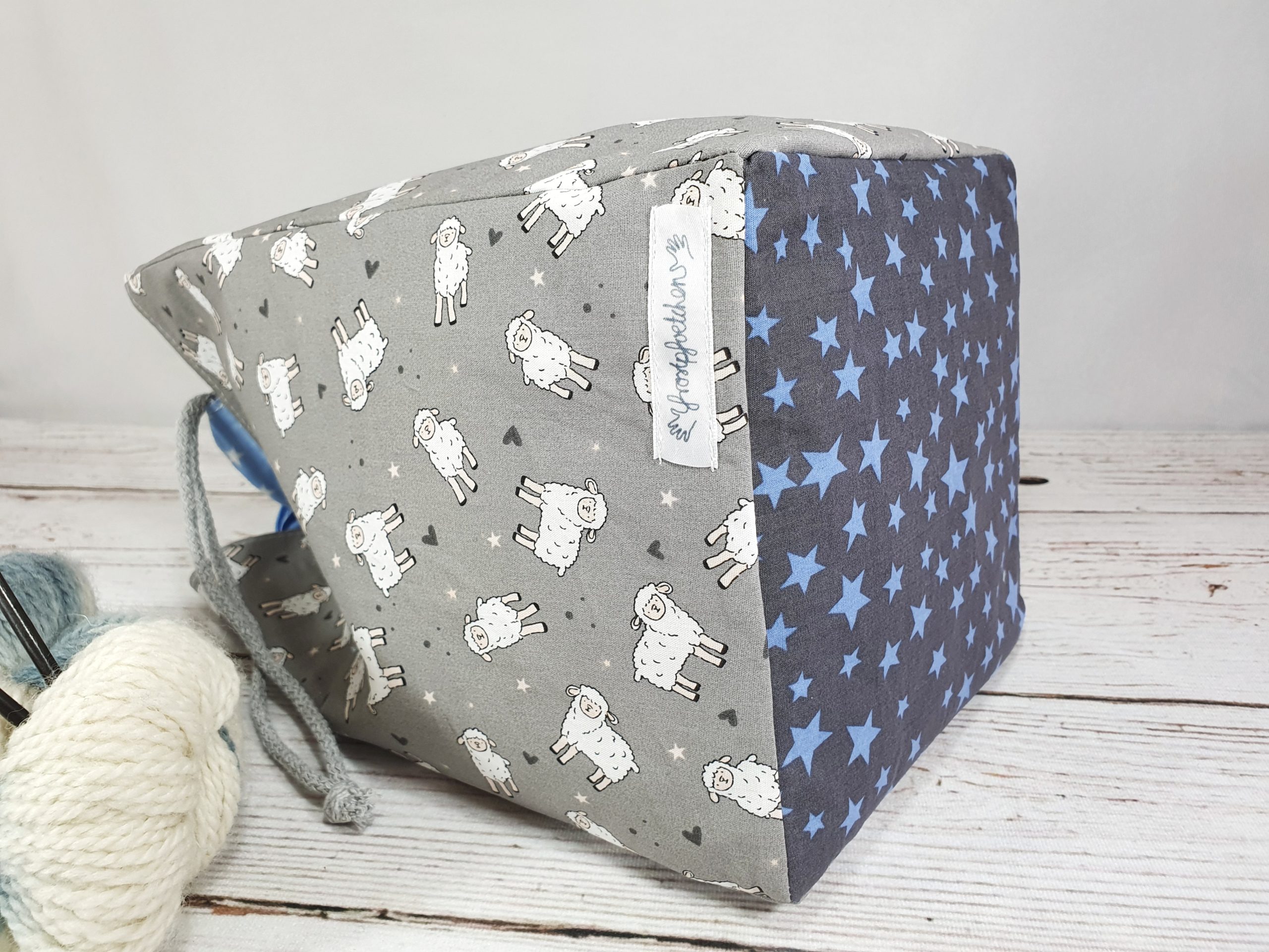 Projektbeutel "Schäfchen" verschiedene Modelle – Bild 3