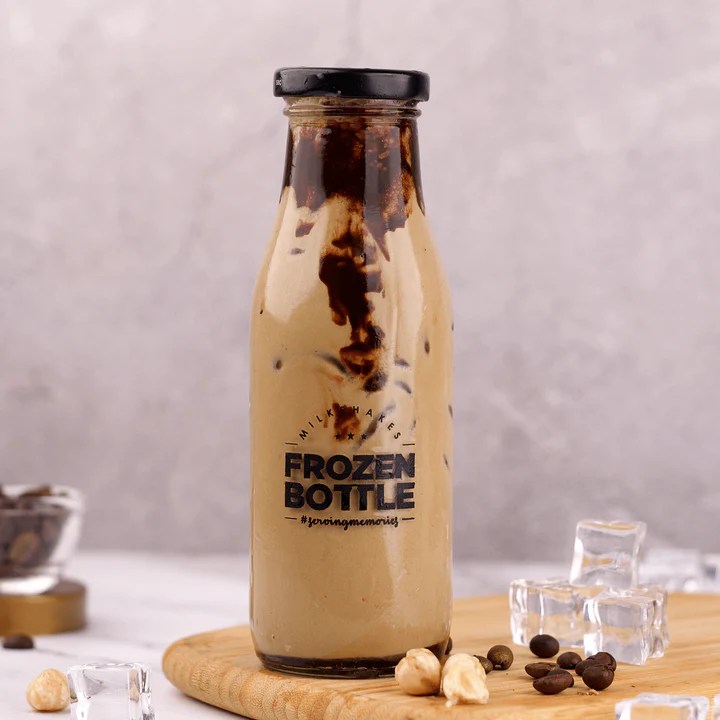 Cold Coffee Chilled Smooth Energizing Beverage Frozen Bottle