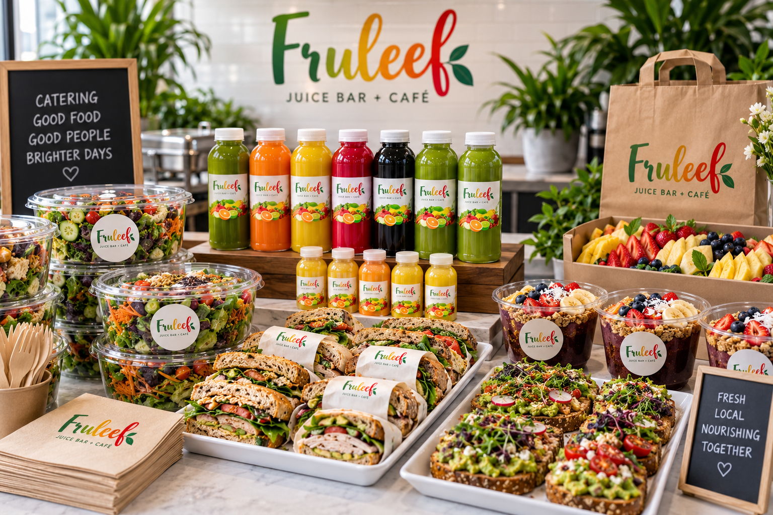fruleef catering menu