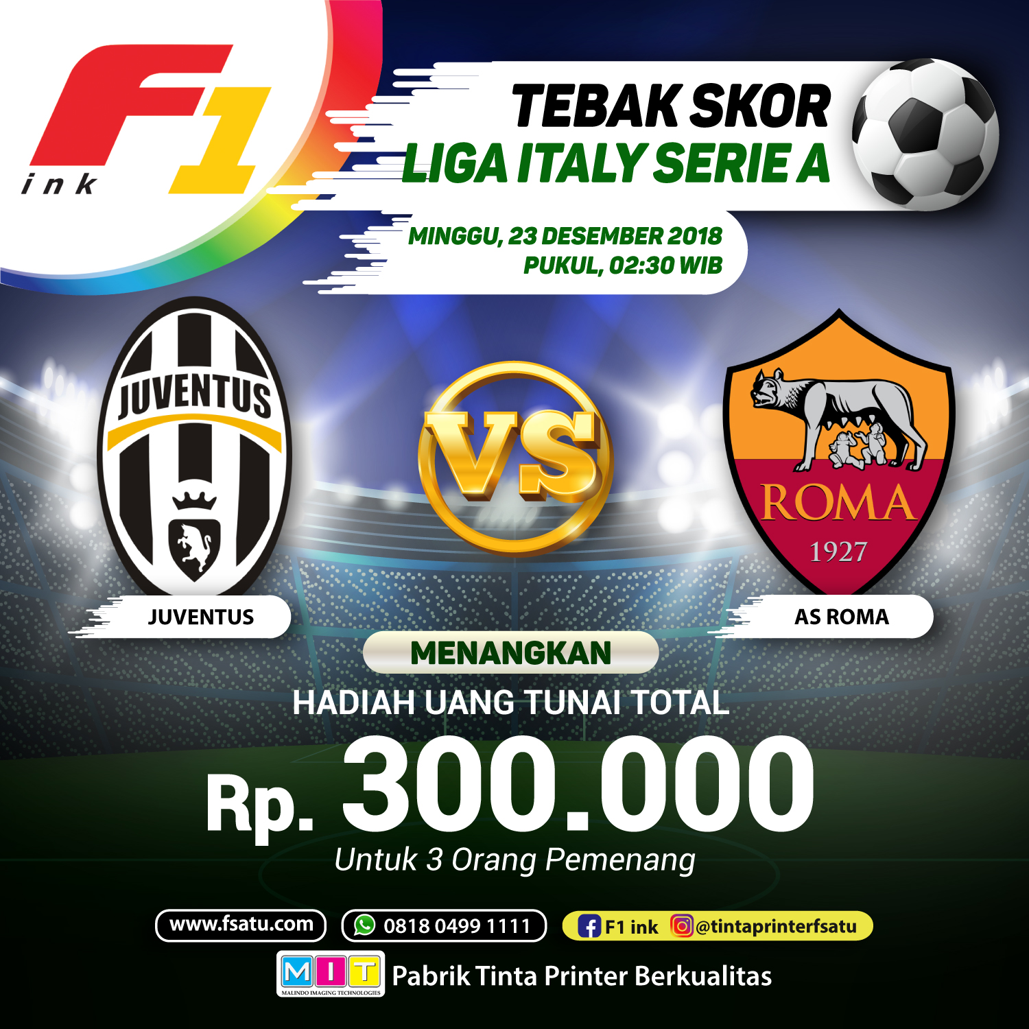 Fsatu Tinta Printer Berkualitas