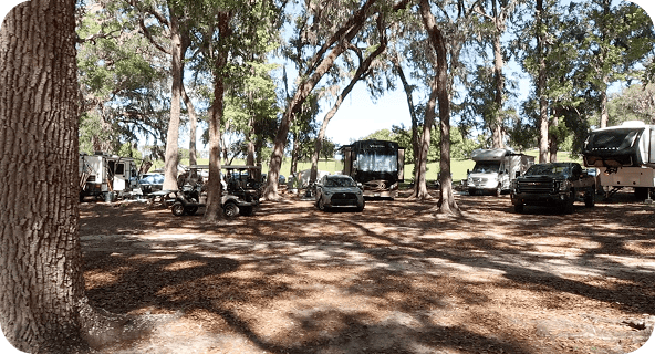 On site camping