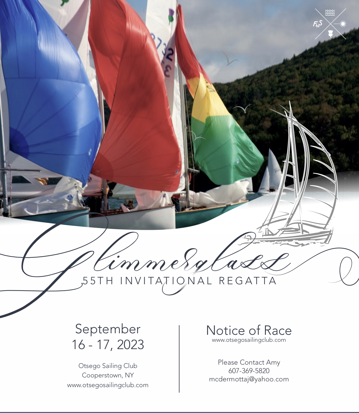 2023 NY Lakes Districts & Glimmerglass, Otsego Sailing  Club, Cooperstown, NY