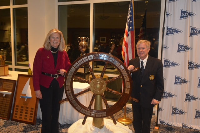FSSA Sailor Receives Janet Jones Trophy at Southern Yacht Club