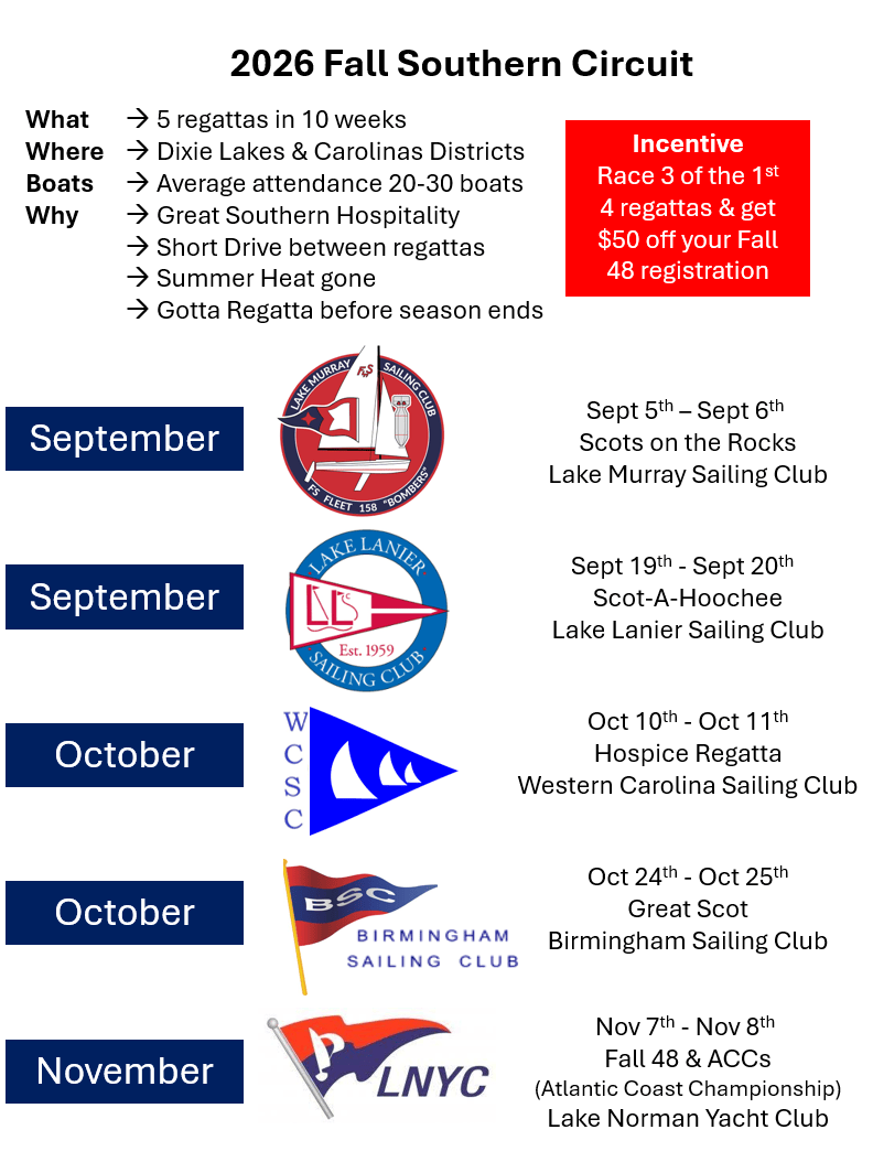 2026 Fall Southern Circuit – Mark your calendars