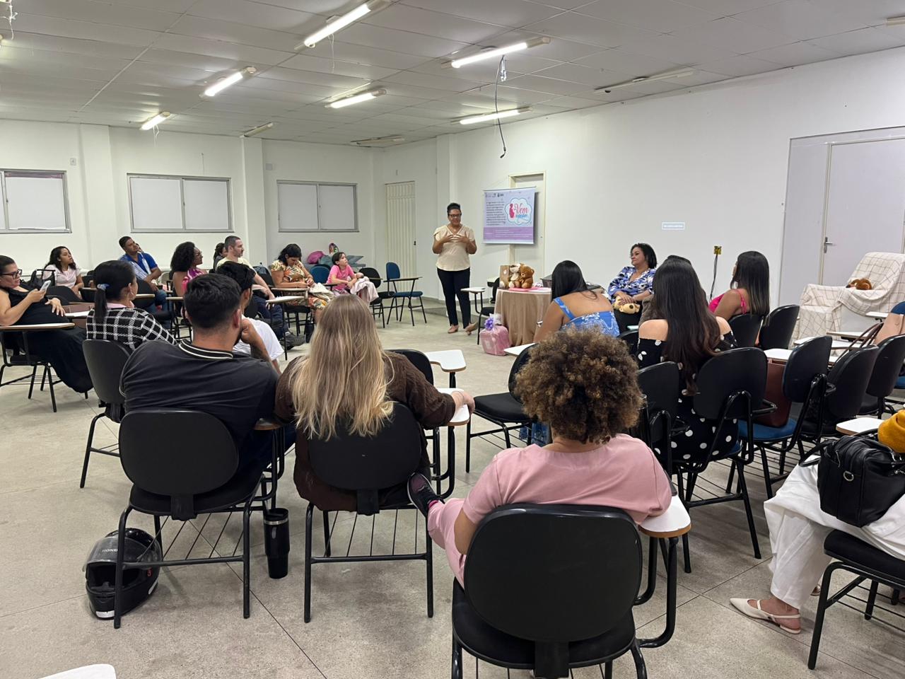Curso “Vem Neném” reforça a importância do cuidado humanizado durante a campanha do Maio Materno