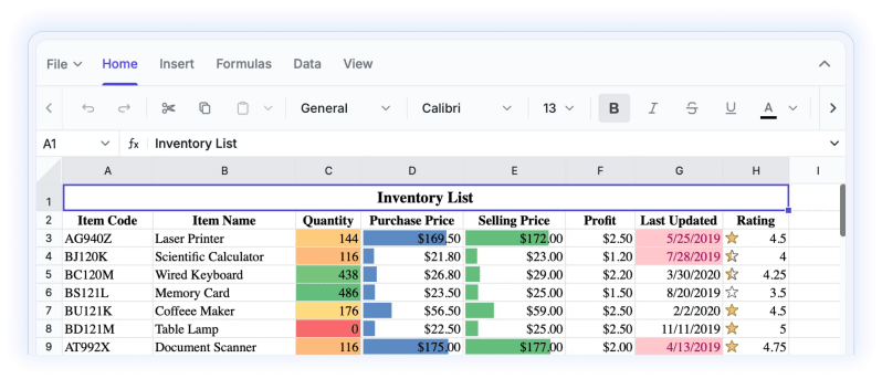 Javascript Spreadsheet Quick Html5 Excel Viewer Syncfusion - Download Gorgeous Mountain Art | Retina