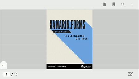 Xamarin Android Pdf Viewer View And Review Pdf Files Syncfusion - Mobile Gradient Wallpapers for Desktop