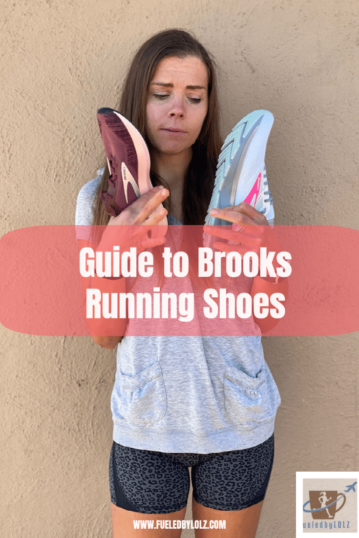 brooks running shoe guide