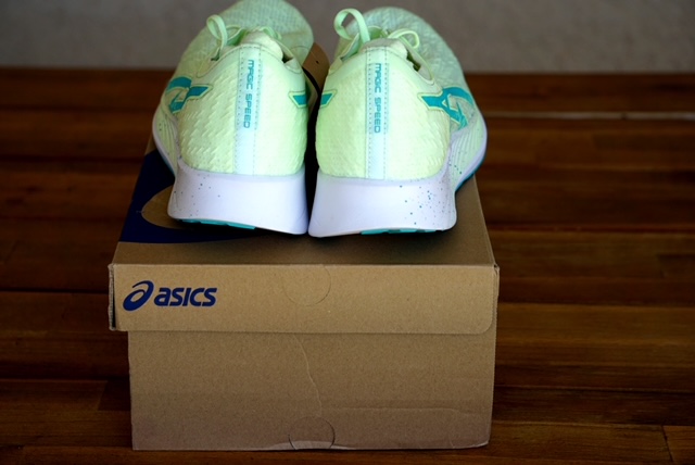 ASICS MAGIC SPEED ホワイト/グリーン ASICS MAGIC SPEED ホワイト/グリーン