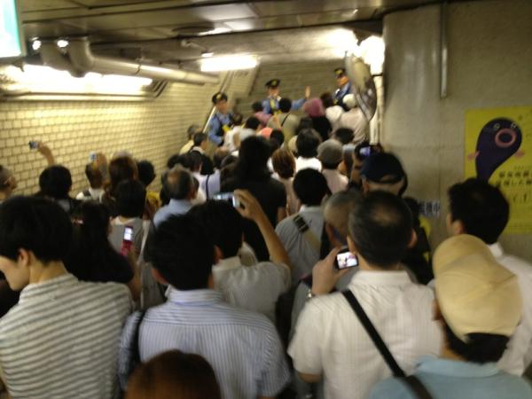 150,000 joined protest but police kept people underground uncounted 6