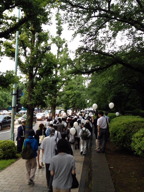 [Ajisai Revolution] Protest on vehicles5