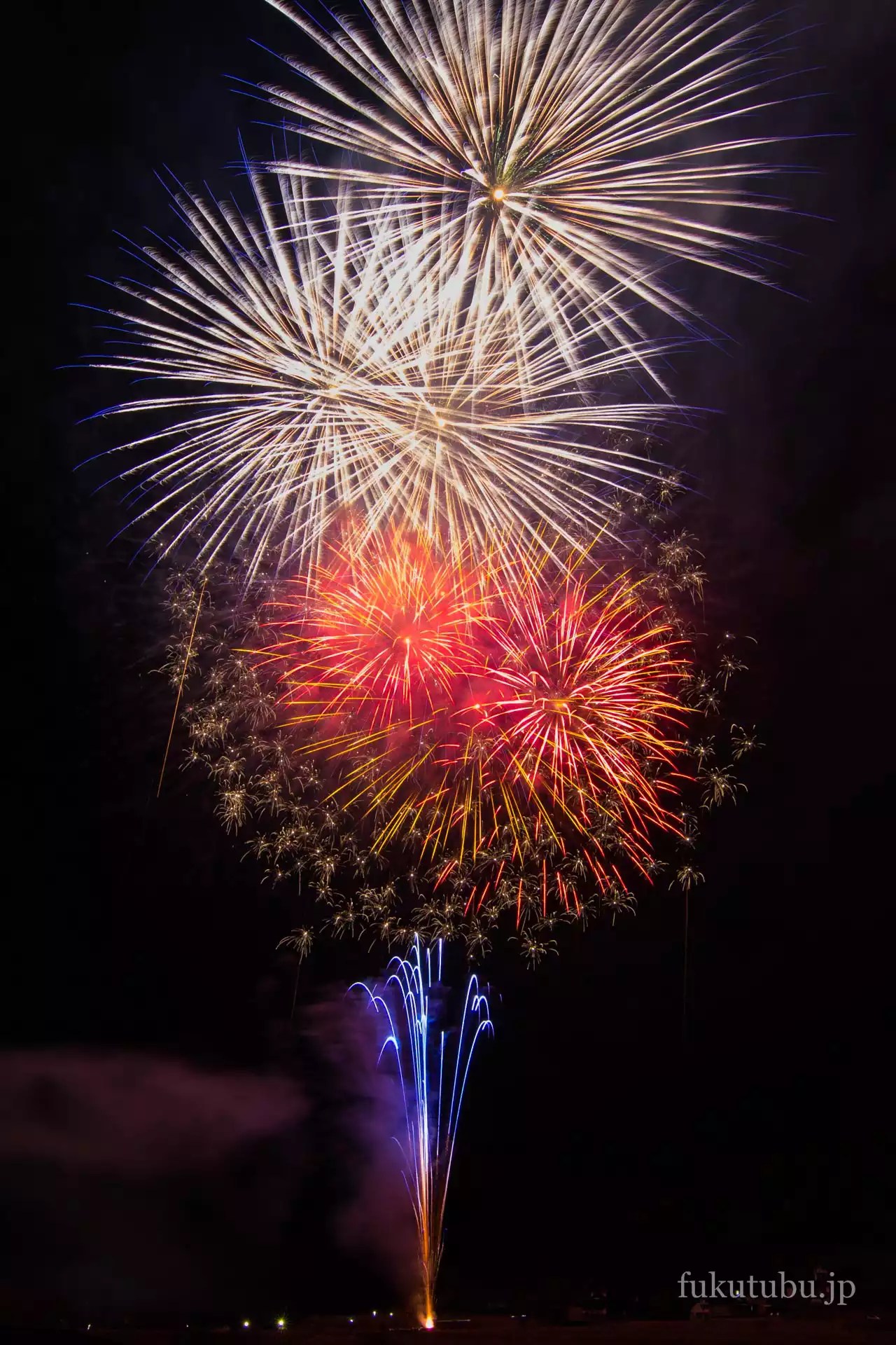 浅川町 除夜の花火