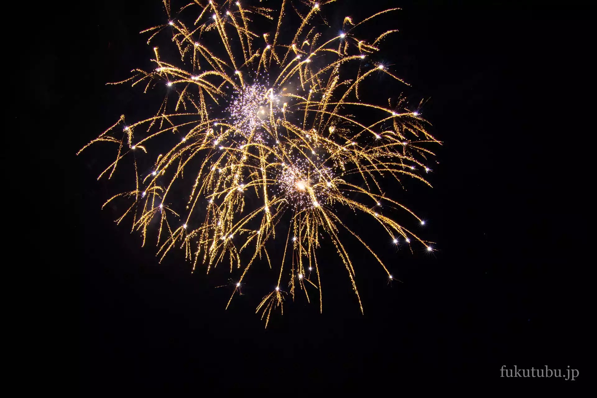 浅川町 除夜の花火