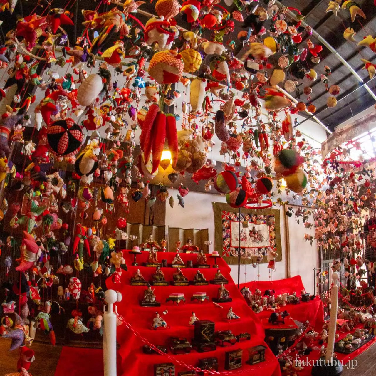 いわき市 中之作つるし雛飾りまつり