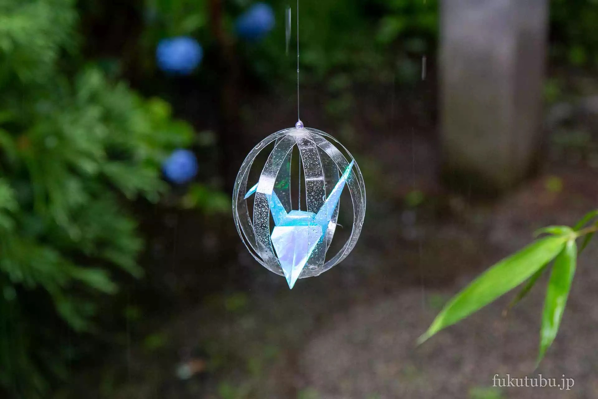 会津美里町 伊佐須美神社 あじさいと七夕飾り