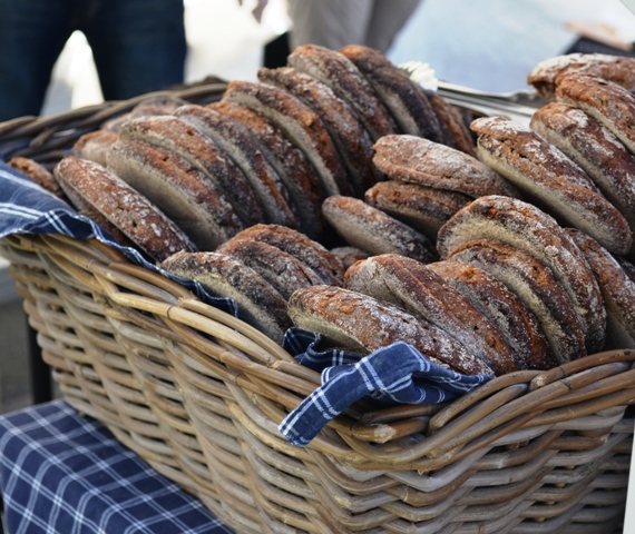 Union Square Greenmarket Finnish Ruis Bread Rounds