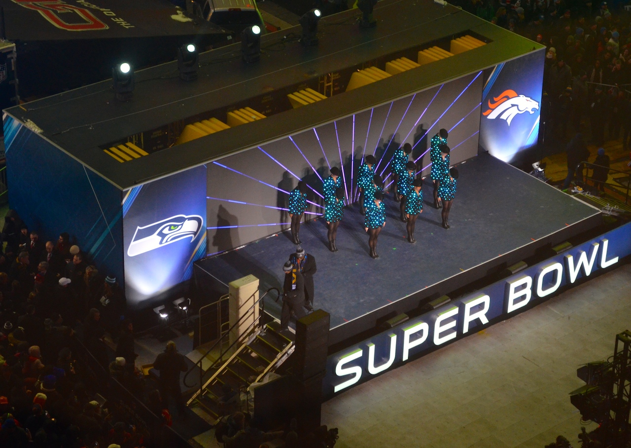 Rockettes in Times Square