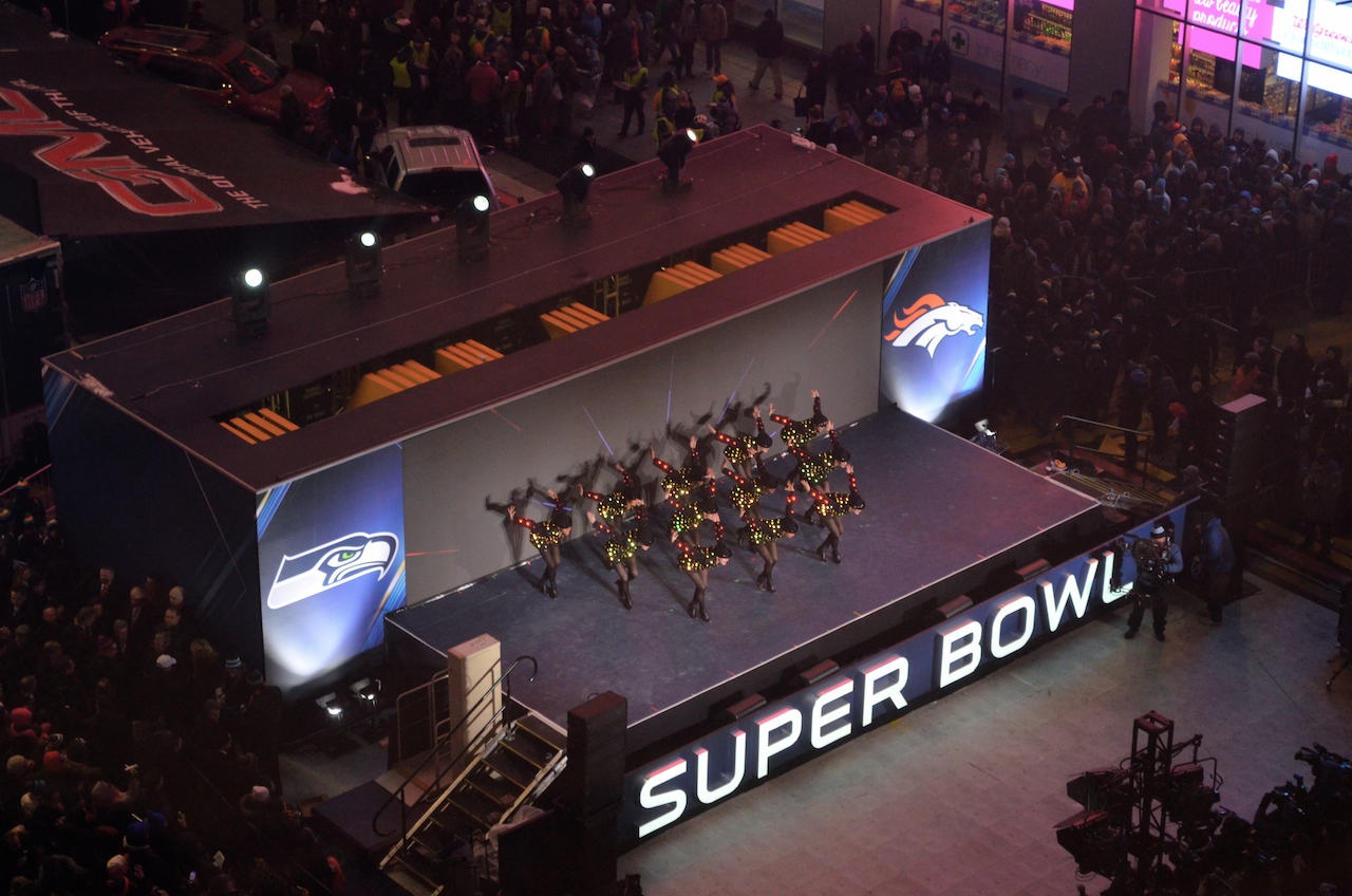 Rockettes Live in Times Square