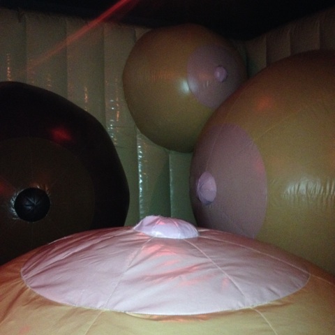 Blow Up Boobs at The Museum of Sex