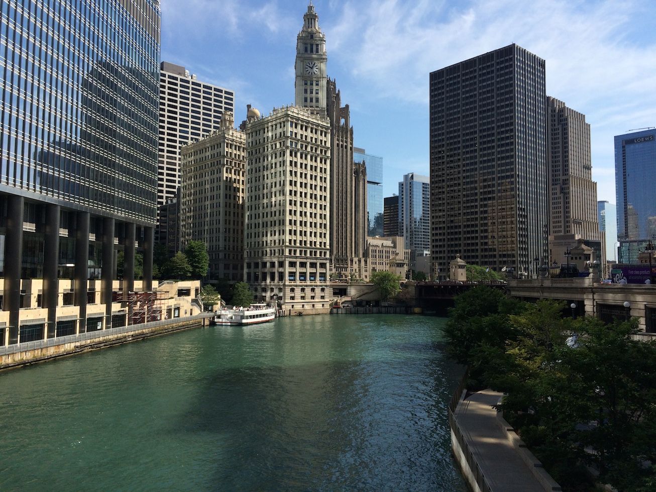 Chicago River in the Loop