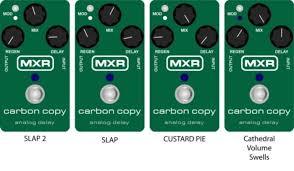 The MXR Carbon Copy Analog Delay Guitar Pedal, Settings, Demo