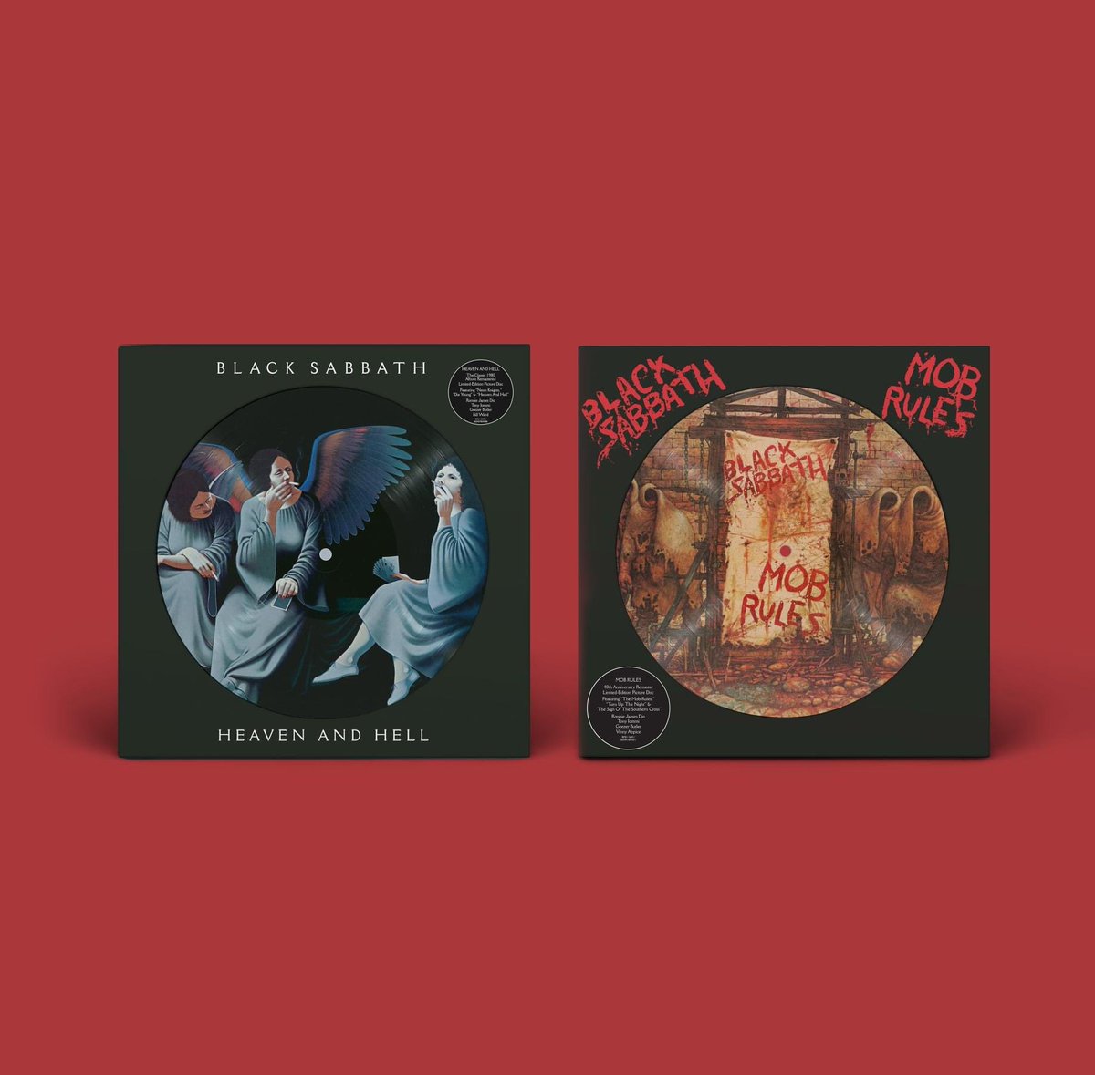 Black Sabbath 'Heaven and Hell' & 'Mob Rules' REMASTERED DELUXE
