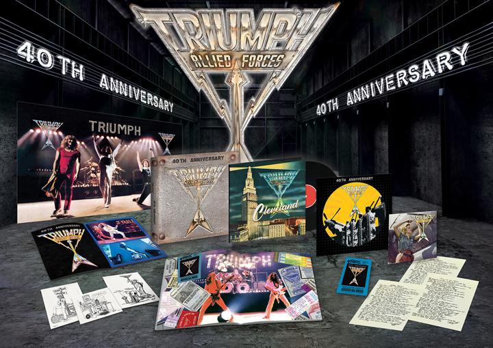 Triumph 'Allied Forces' 40th Anniversary Box Set – VINYL/LP – RSD