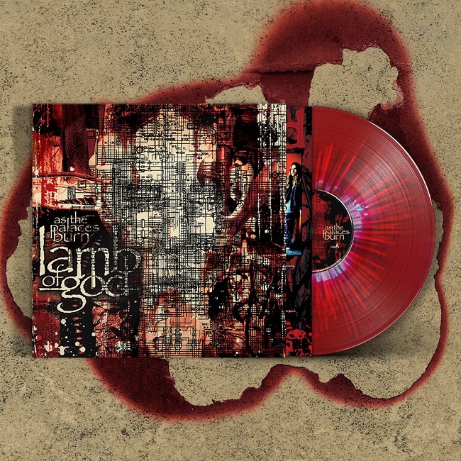 Lamb of God 'As the Palaces Burn' 10th Anniversary Red Splatter