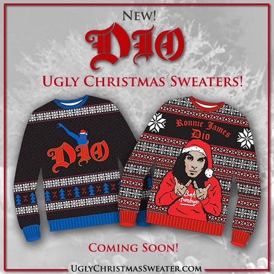 van halen ugly christmas sweater