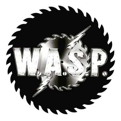WASP Patch – Embroidered Sew-On Logo – American Heavy Metal Band