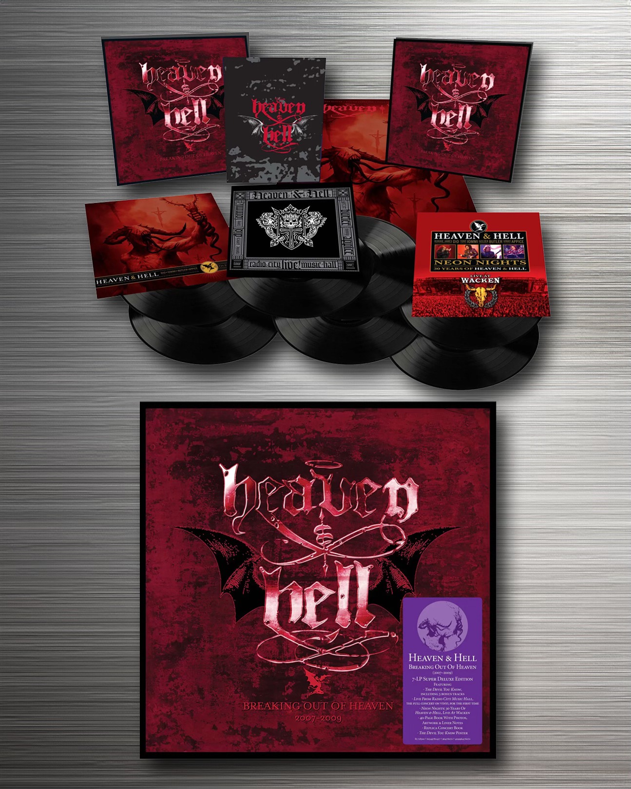 Heaven & Hell – “Breaking Out of Heaven” Super Deluxe 7-LP VINYL