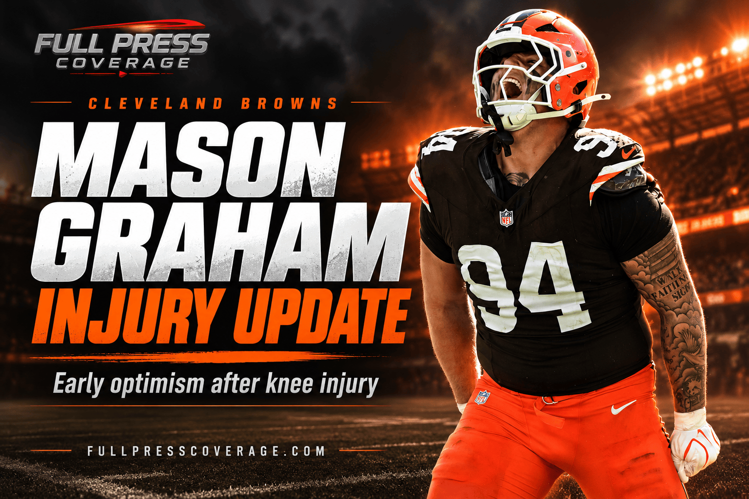 Mason Graham Injury Update: Early Report Offers Optimism After Knee Injury
