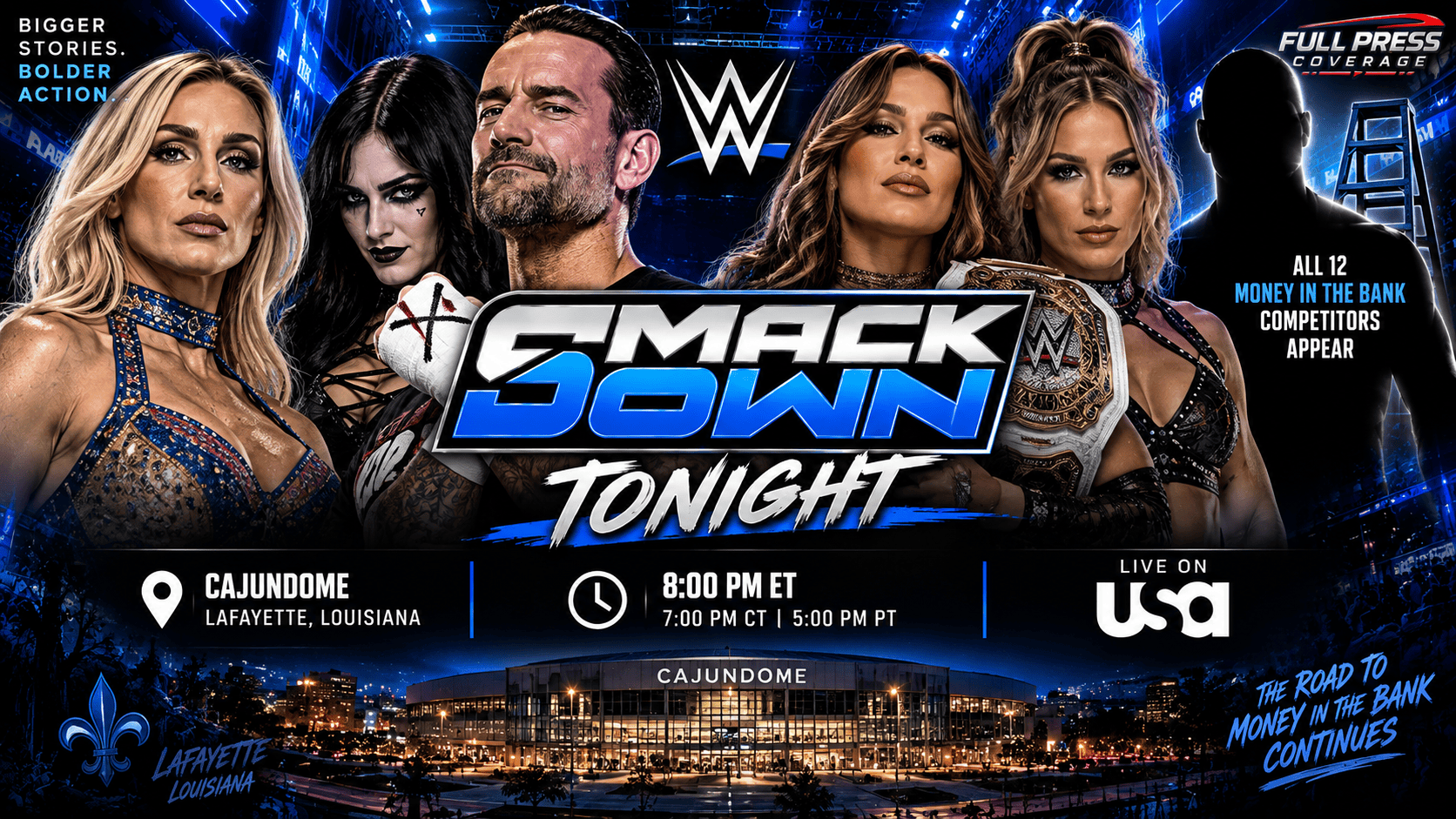 WWE SmackDown Tonight: Card, Start Time & How to Watch (Oct. 9, 2026)