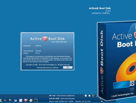 Active Boot Disk