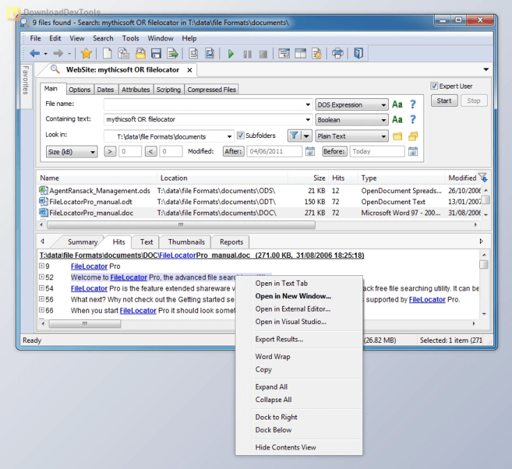 Mythicsoft FileLocator Pro